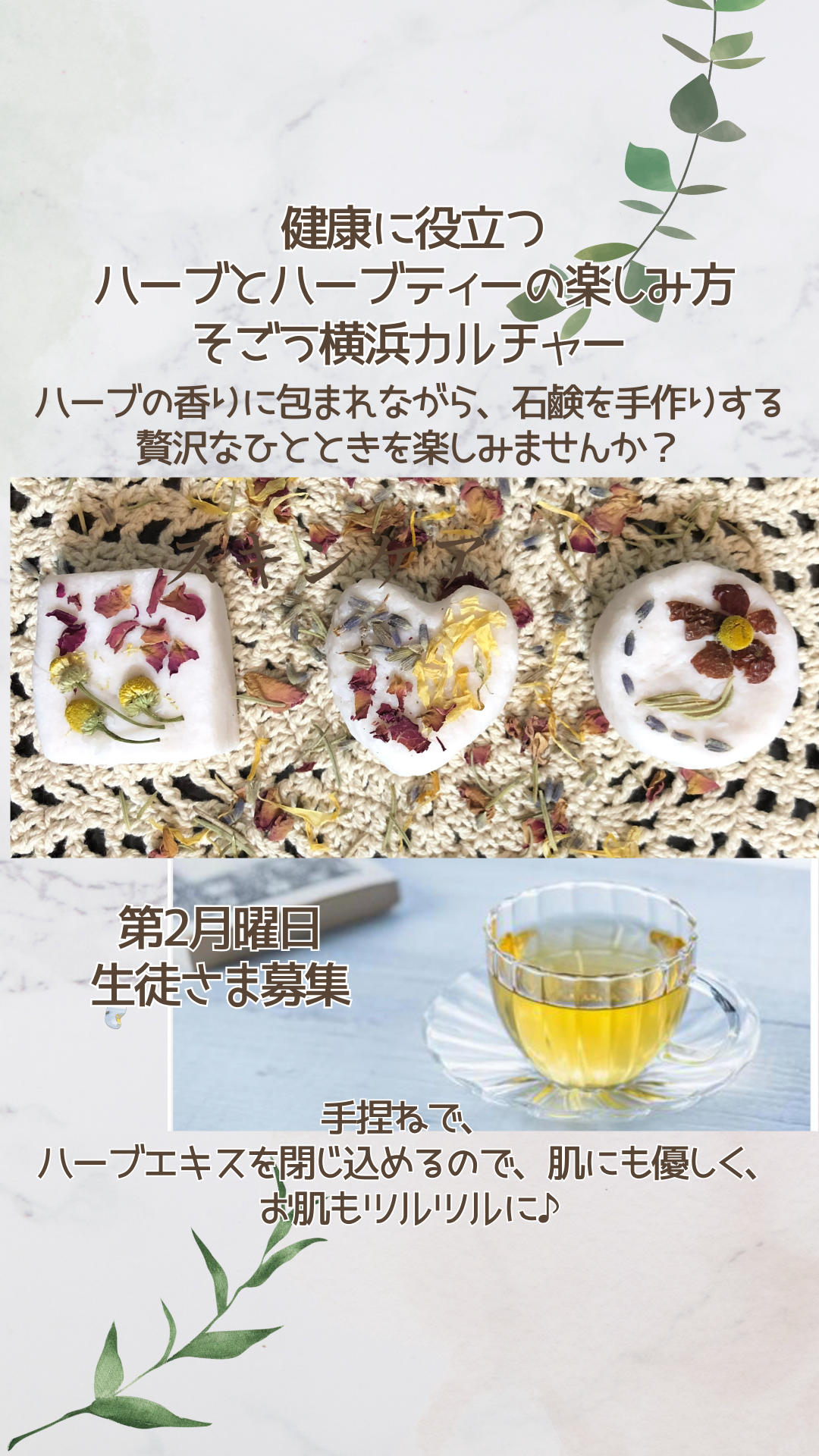 グリーン 白 シンプル 水彩 スキンケア Instagramストーリー.zip - 1